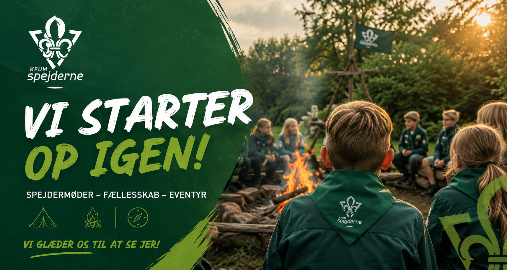Vi starter op igen efter sommerferien! 🌿⚜️